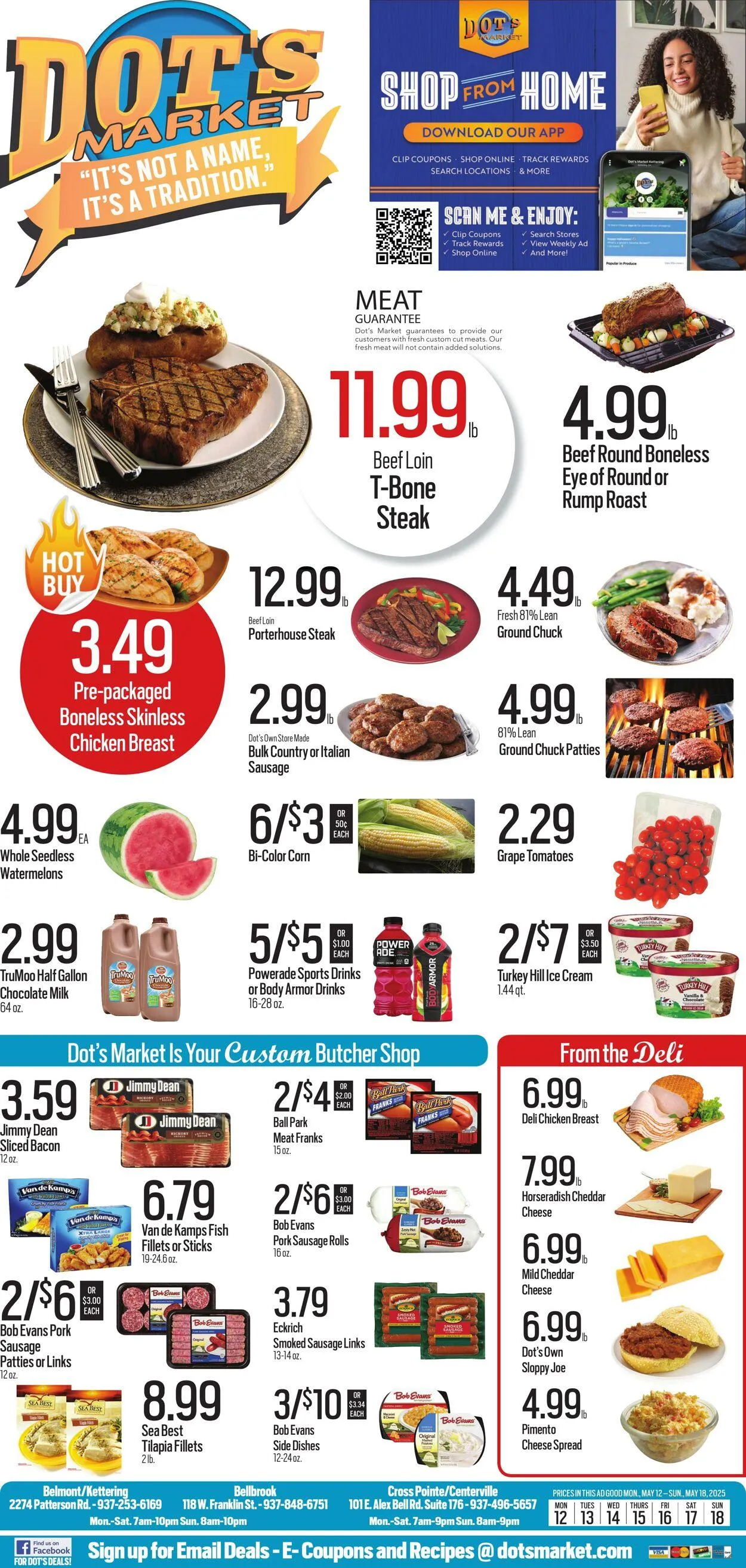 Weekly ad Dot's Market from May 12 to May 26 2025 - Page 1