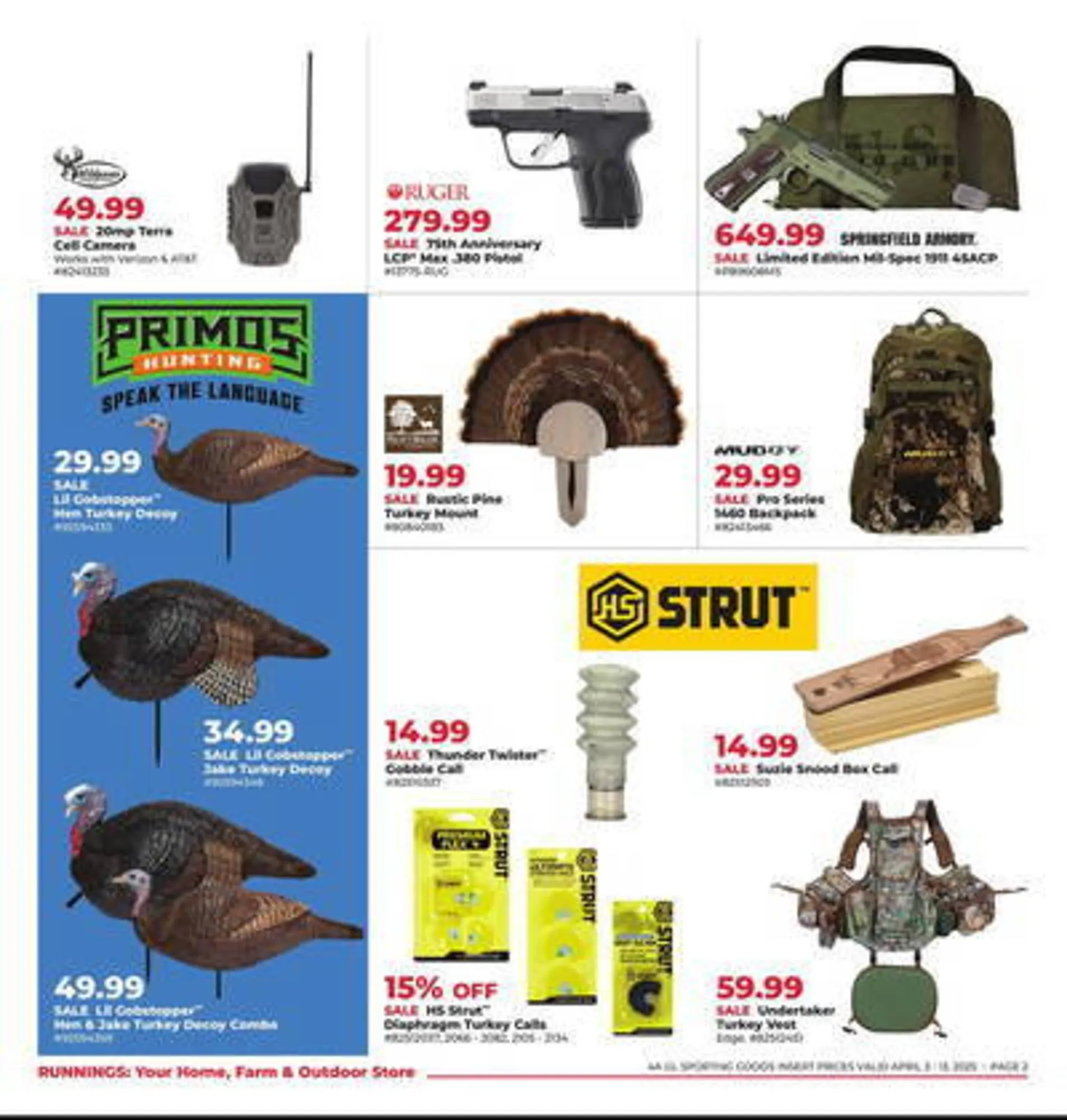 Catálogo de Runnings Weekly Ad 3 de abril al 13 de abril 2025 - Página 2