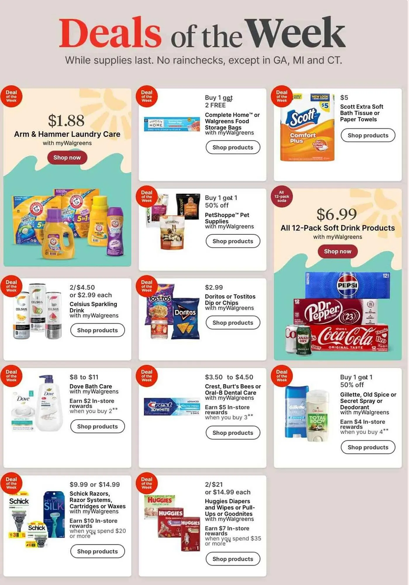 Weekly ad Walgreens Weekly Ad from June 15 to June 21 2025 - Page 1