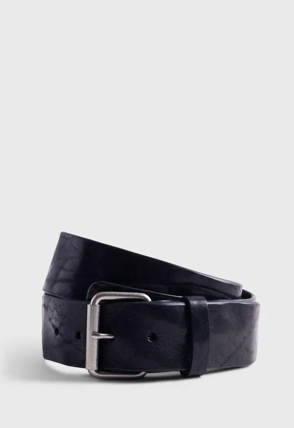 Wide Vintage Leather Belt