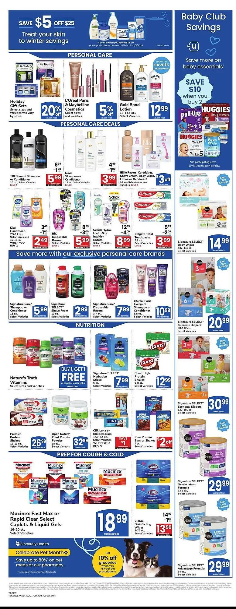 Weekly ad Tom Thumb weekly ad from December 17 to December 24 2025 - Page 5