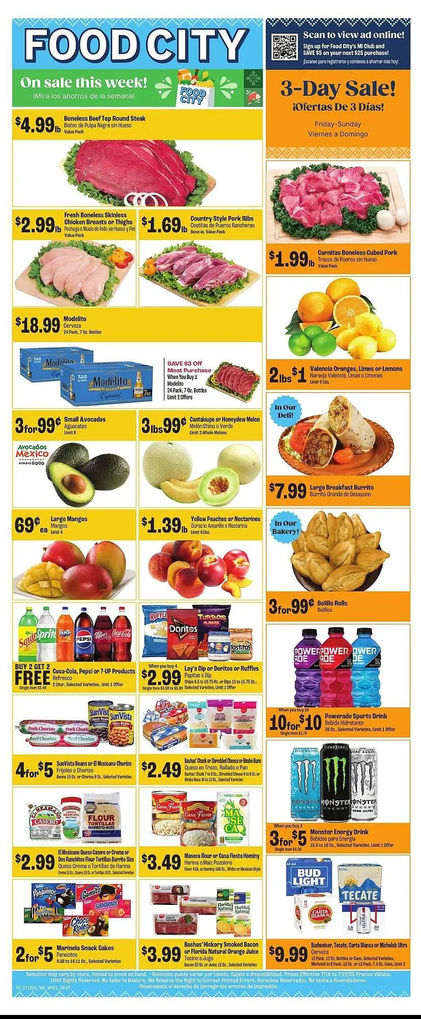 Weekly ad Food City Weekly Ad from July 16 to July 22 2025 - Page 1
