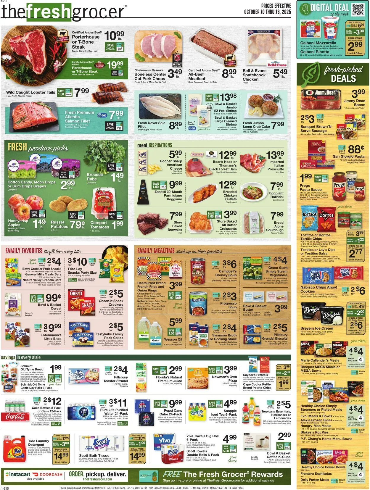 Weekly ad Gerrity's Supermarkets Current weekly ad from October 9 to October 16 2025 - Page 1