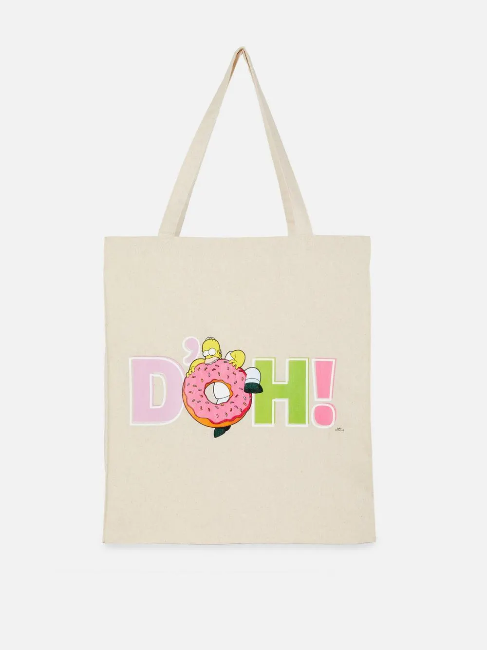 „Die Simpsons D'Oh“ Canvastasche