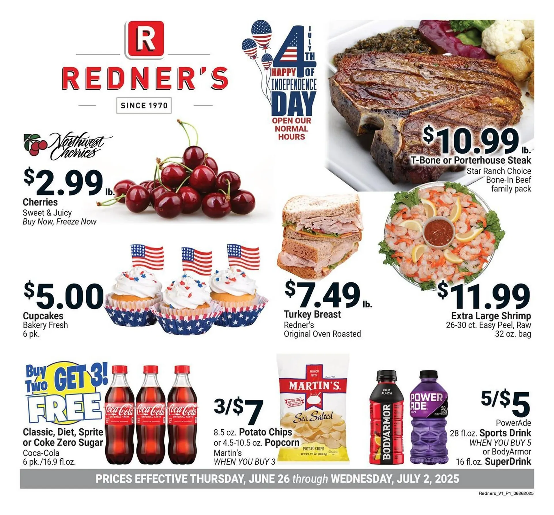 Weekly ad Redner's Warehouse Weekly Ad from June 26 to July 2 2025 - Page 1