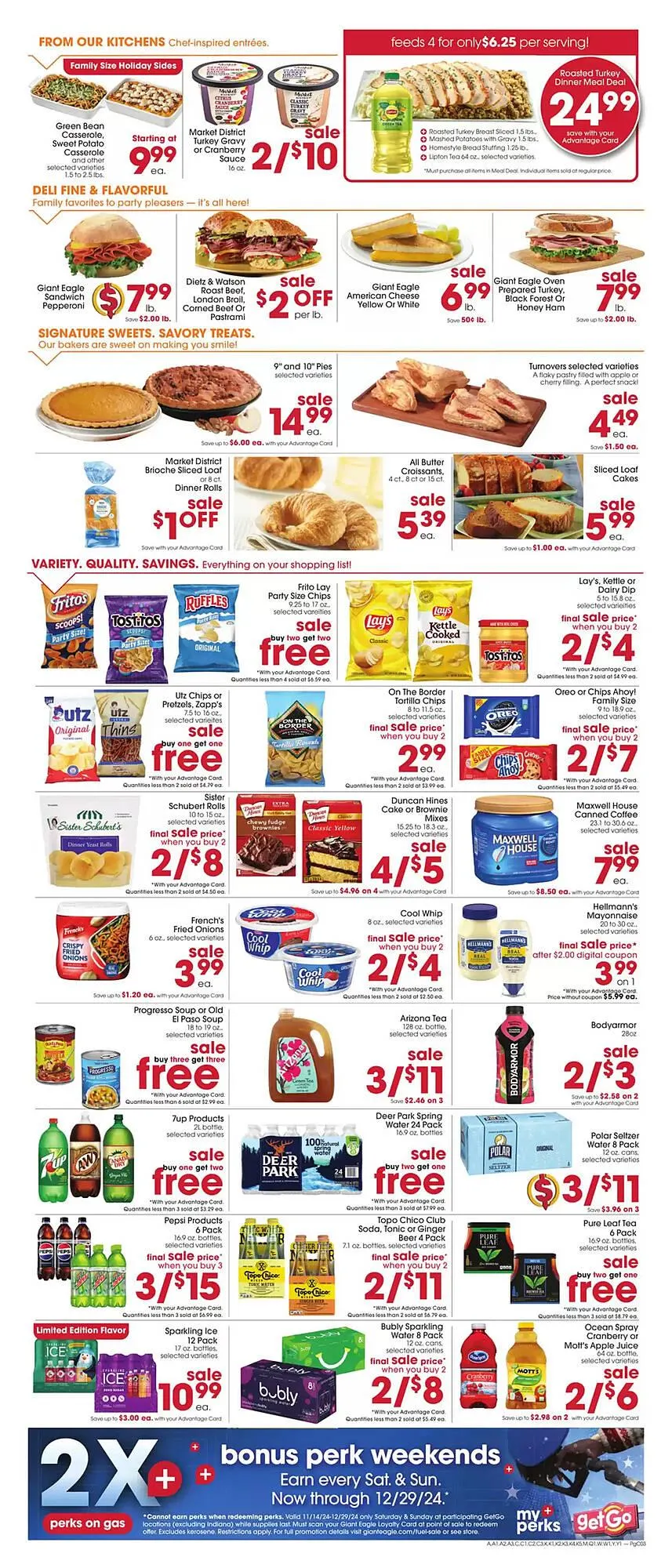 Weekly ad Giant Eagle Weekly Ad from November 21 to November 28 2024 - Page 4