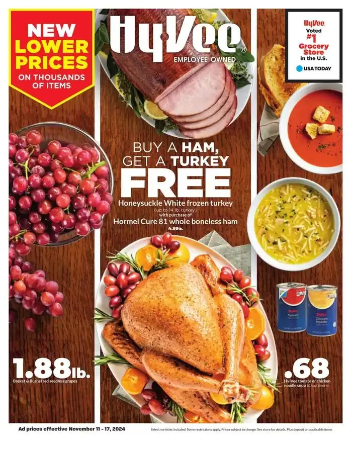 Weekly ad Special offers for you from November 11 to November 17 2024 - Page 1