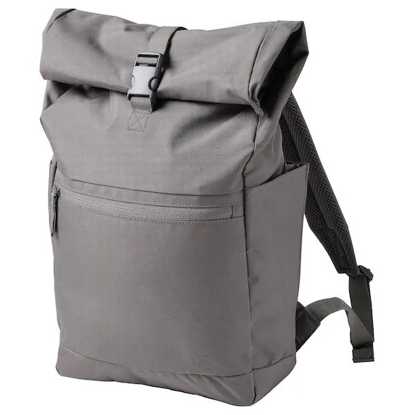 STARTTID Morral, gris, 27x11x56 cm/18 l
