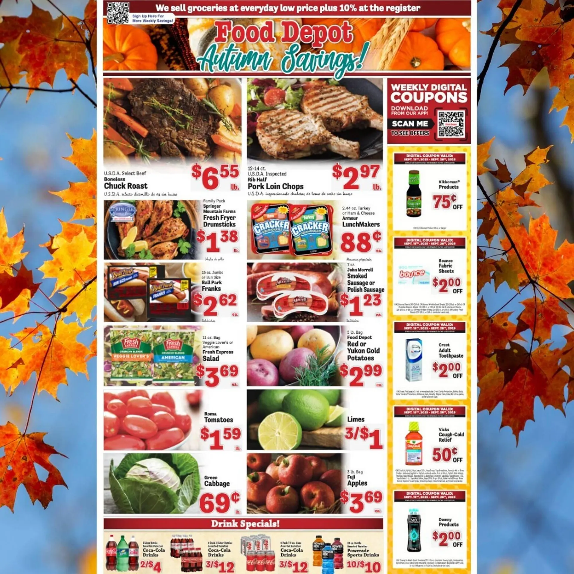 Weekly ad Food Depot weekly ad from September 17 to September 23 2025 - Page 1