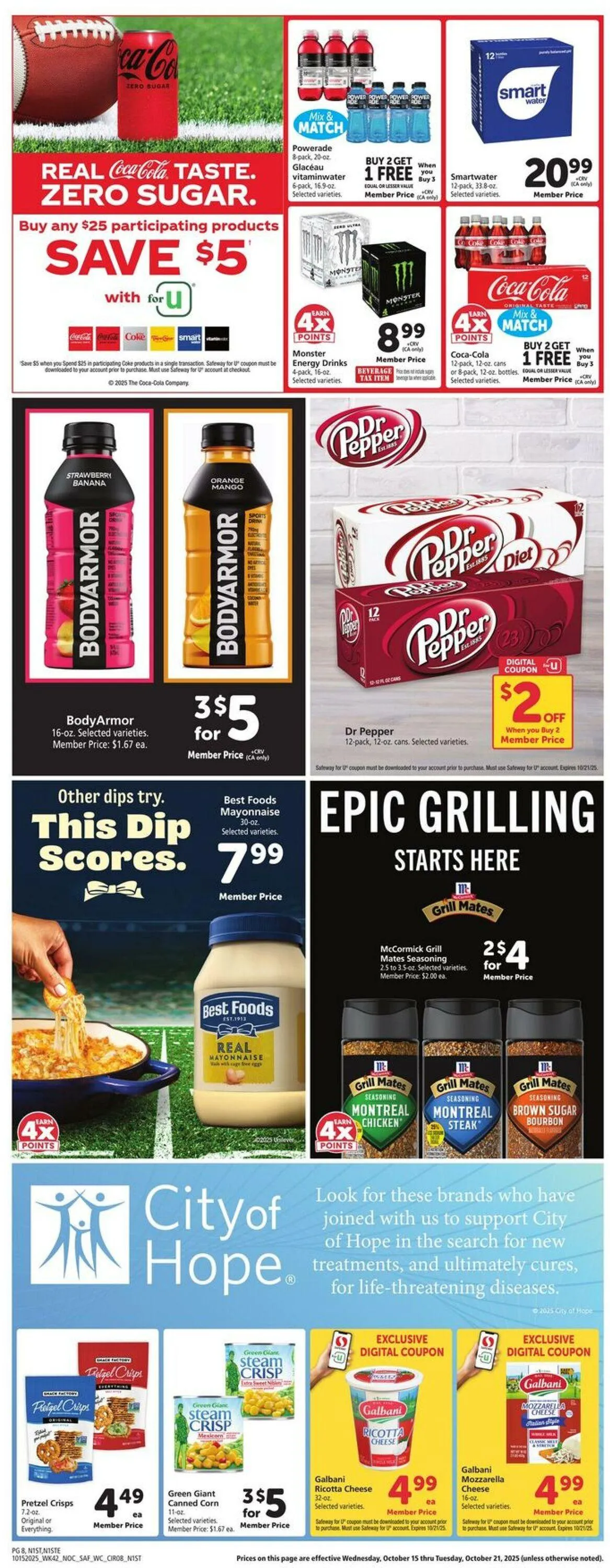 Weekly ad Safeway Current weekly ad from October 15 to October 21 2025 - Page 8
