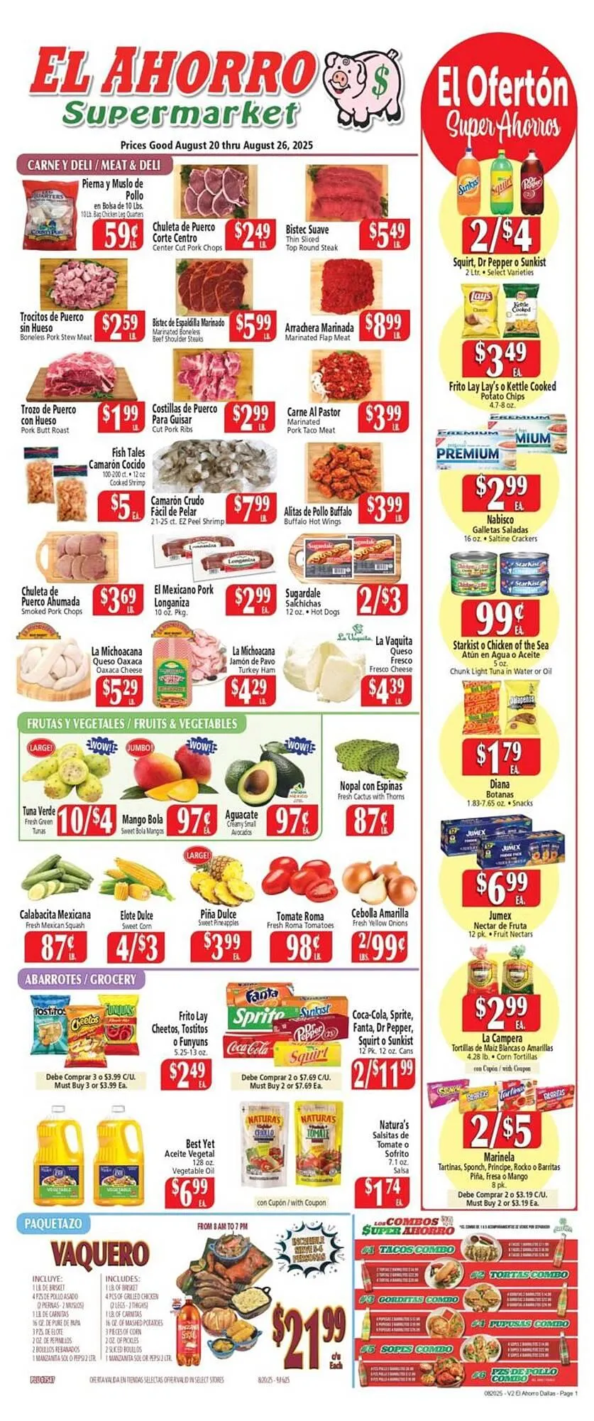 El Ahorro Weekly Ad - 1