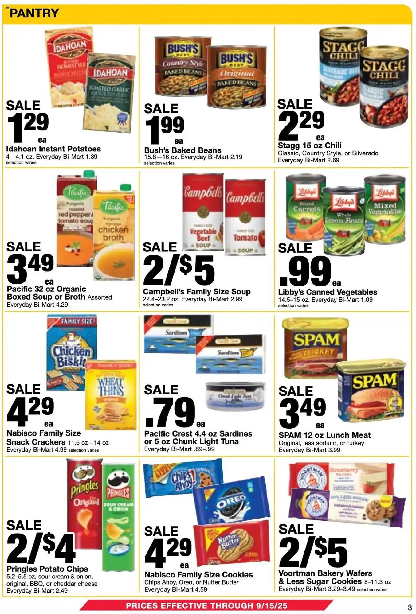 Weekly ad Bi-Mart Weekly Ad from August 26 to September 16 2025 - Page 3