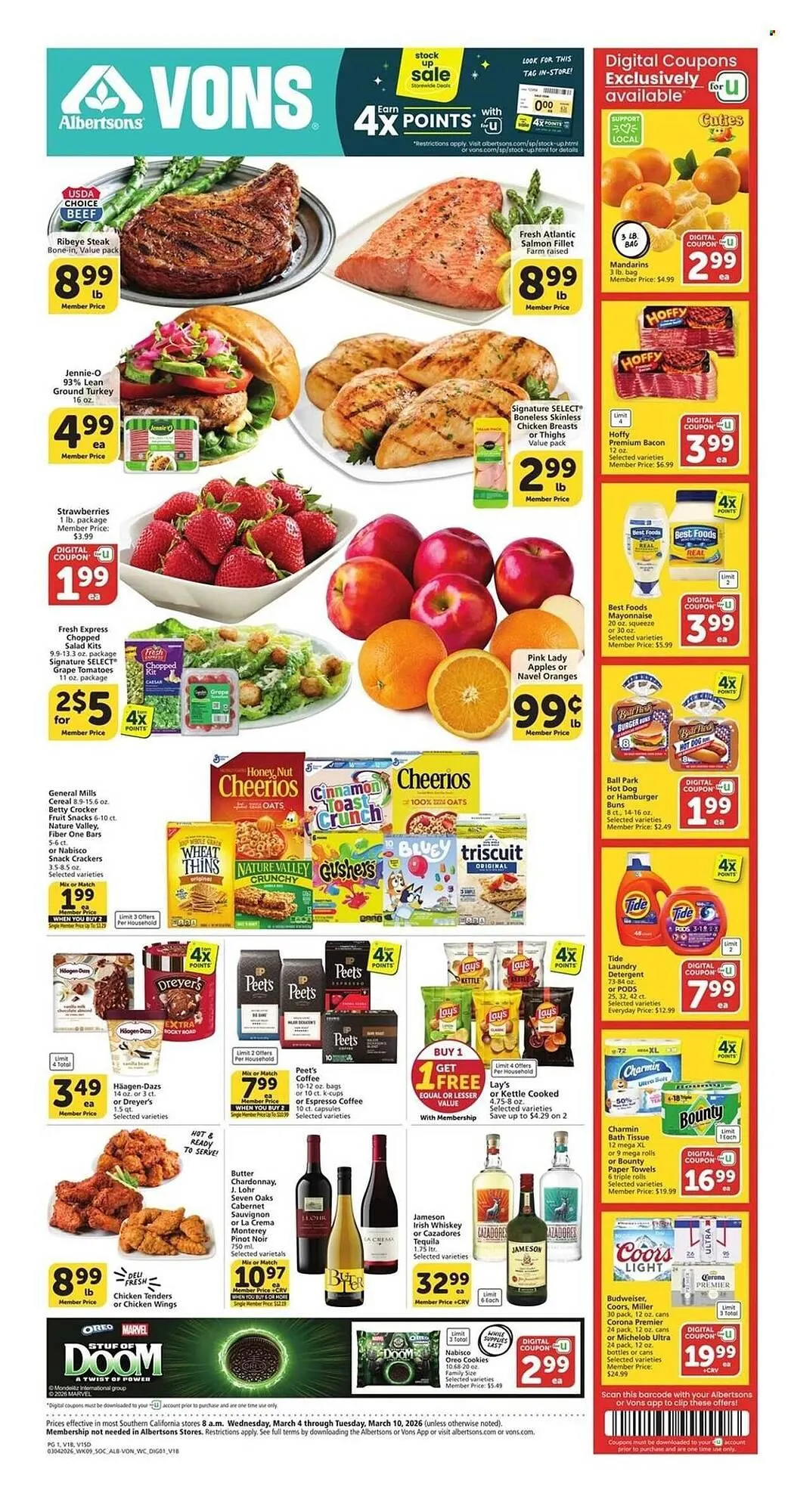 Vons weekly ad - 1