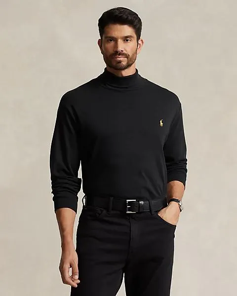 Soft Cotton Turtleneck