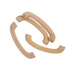 Unfinished Wood Cabinet Door Handles (Pack of 4 pieces)