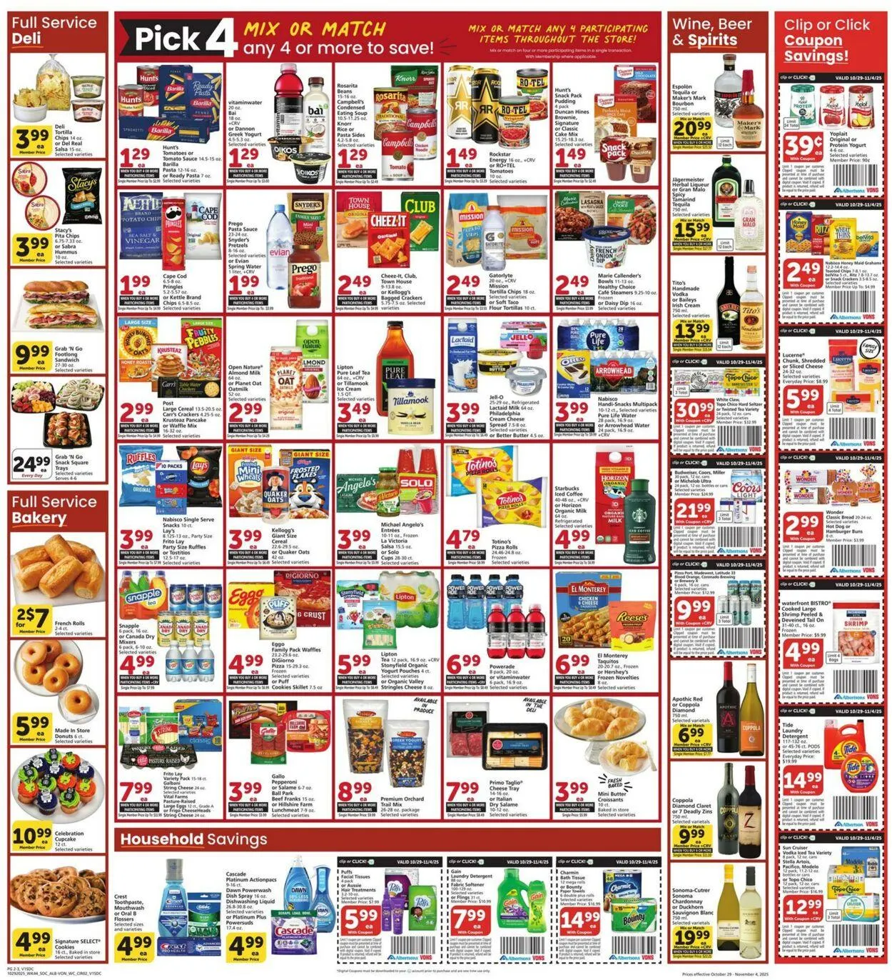 Weekly ad Vons Current weekly ad from October 29 to November 4 2025 - Page 2