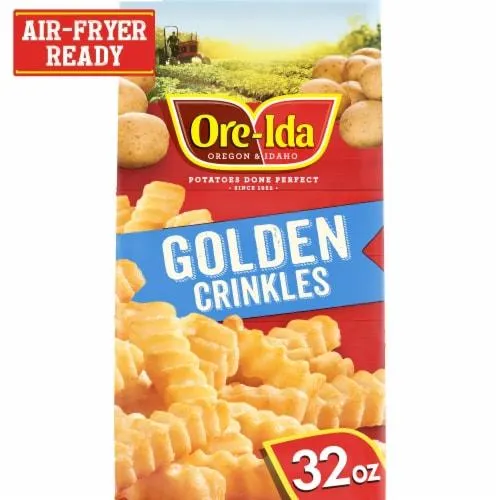 Ore-Ida Golden Crinkles French Fries Fried Frozen Potatoes