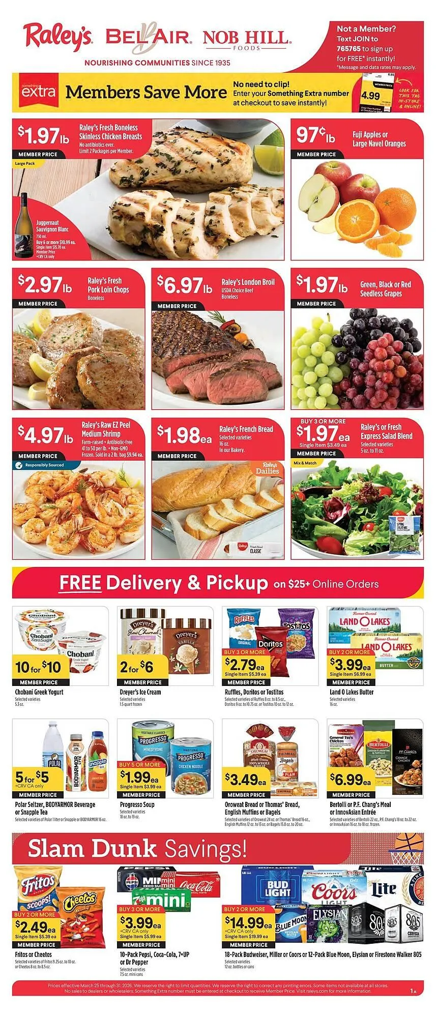 Weekly ad Nob Hill weekly ad from March 25 to March 31 2026 - Page 1
