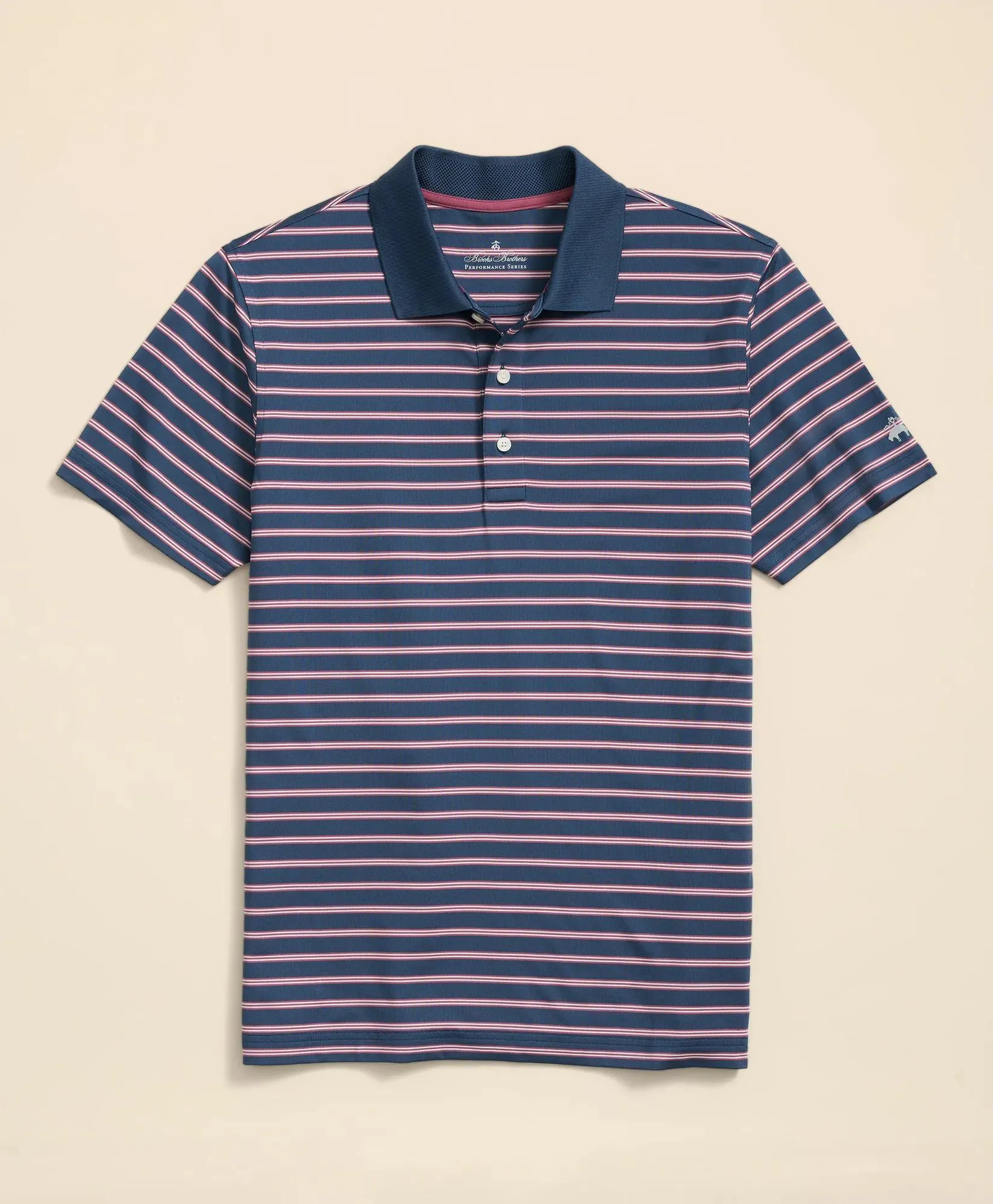 Performance Series BB#1 Striped Polo Shirt