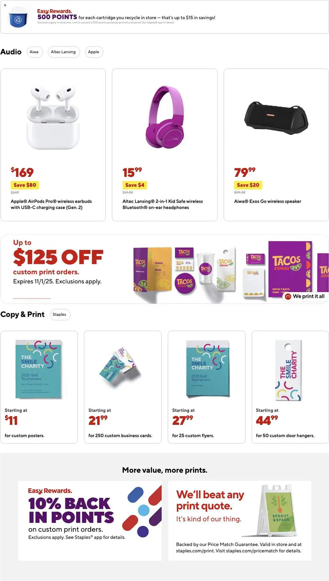Weekly ad Staples weekly ad from October 26 to November 1 2025 - Page 4