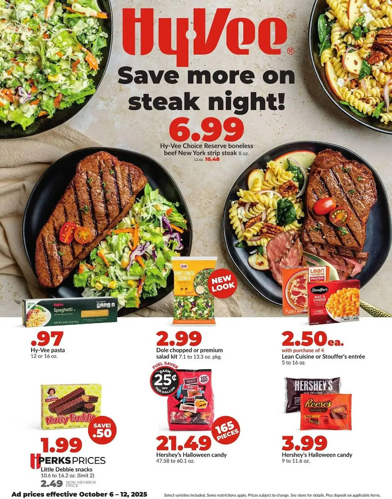 Weekly ad Hy-Vee weekly ad from October 6 to October 12 2025 - Page 1
