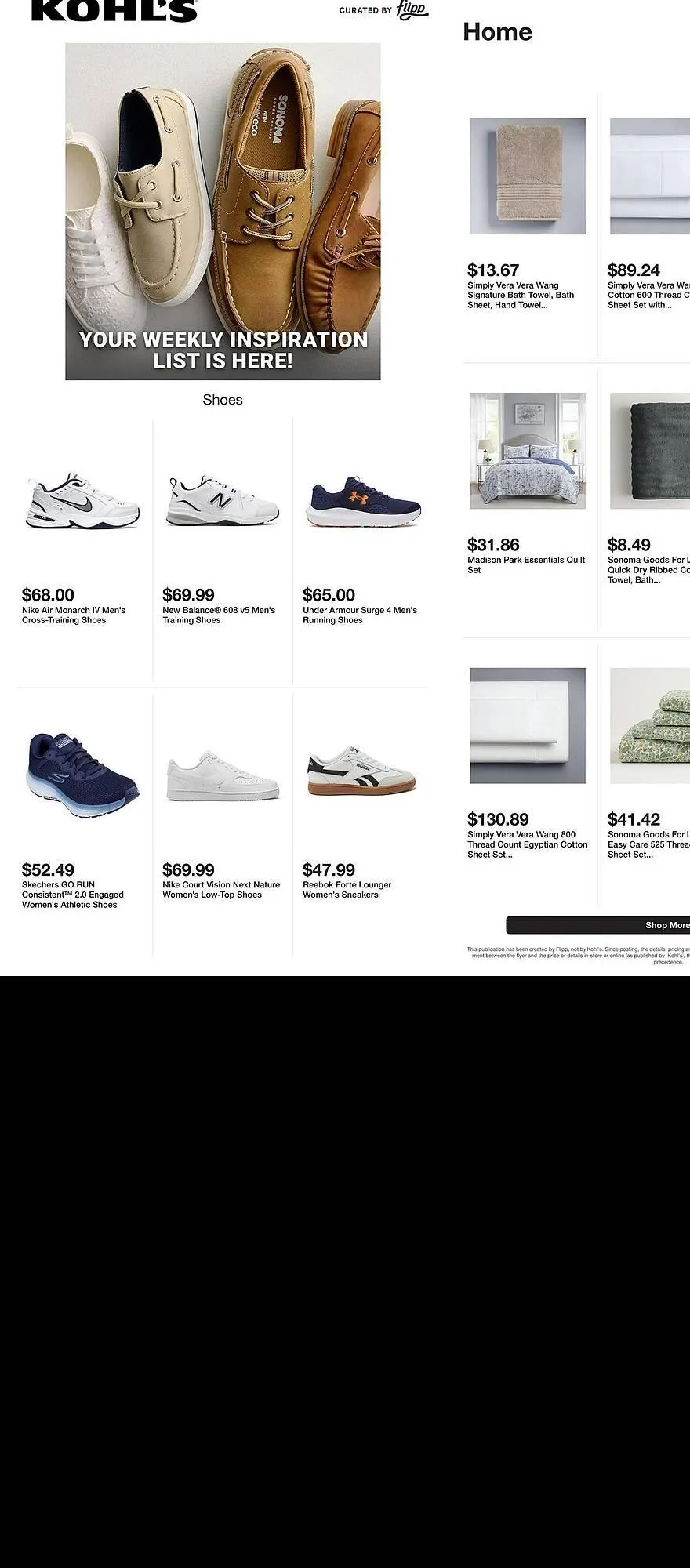 Weekly promotion Kohl's weekly ad spanning from April 22 to April 28 2026 - Page 1 for Catalogue 365