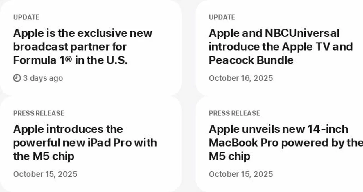 Weekly ad Apple Current weekly ad from October 20 to October 29 2025 - Page 1