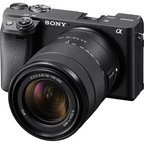 Sony a6400 Mirrorless APS-C Interchangeable-Lens Camera with 18-135mm Lens ILCE-6400M