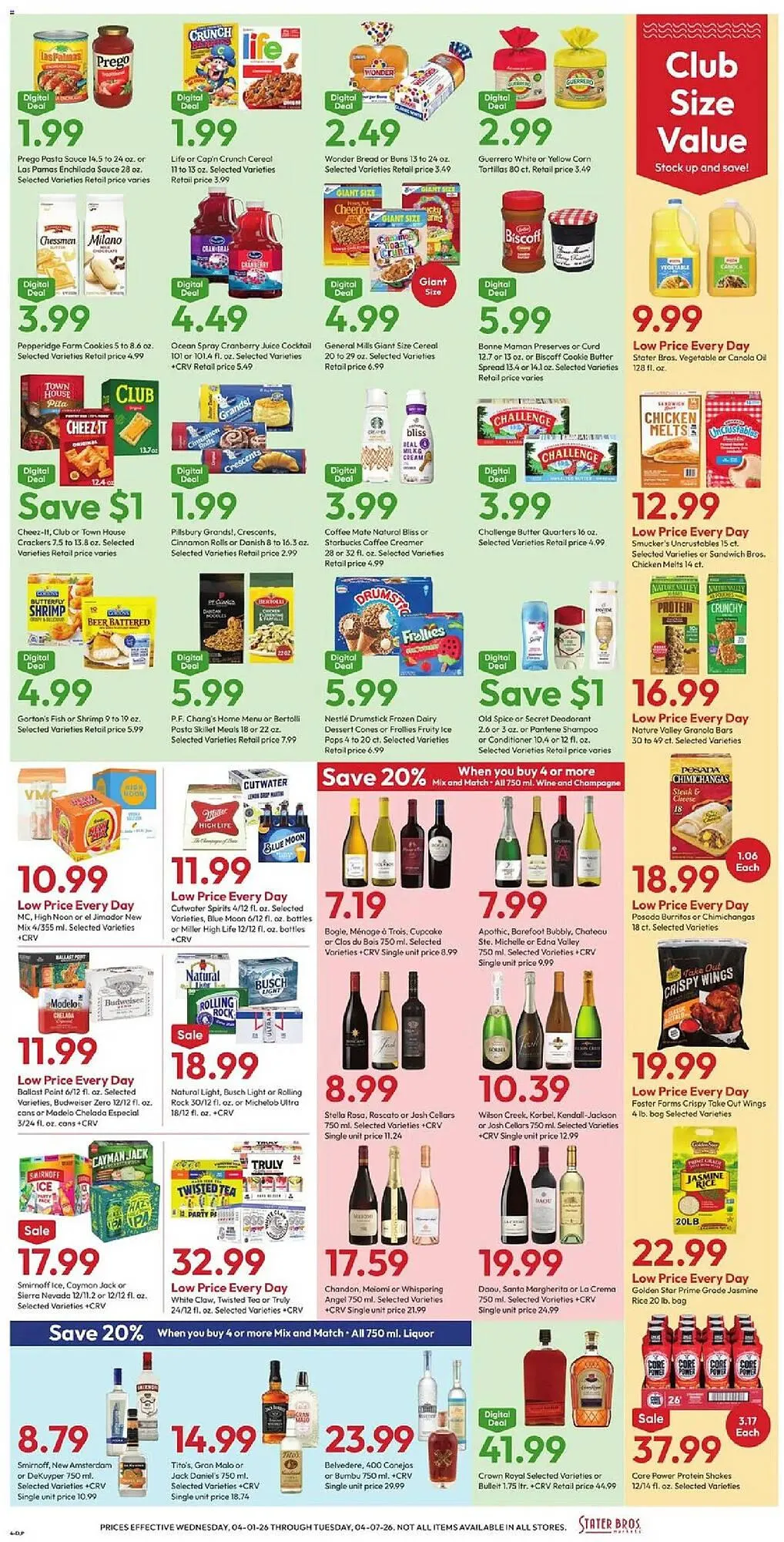 Weekly ad Stater Bros weekly ad from April 1 to April 8 2026 - Page 6