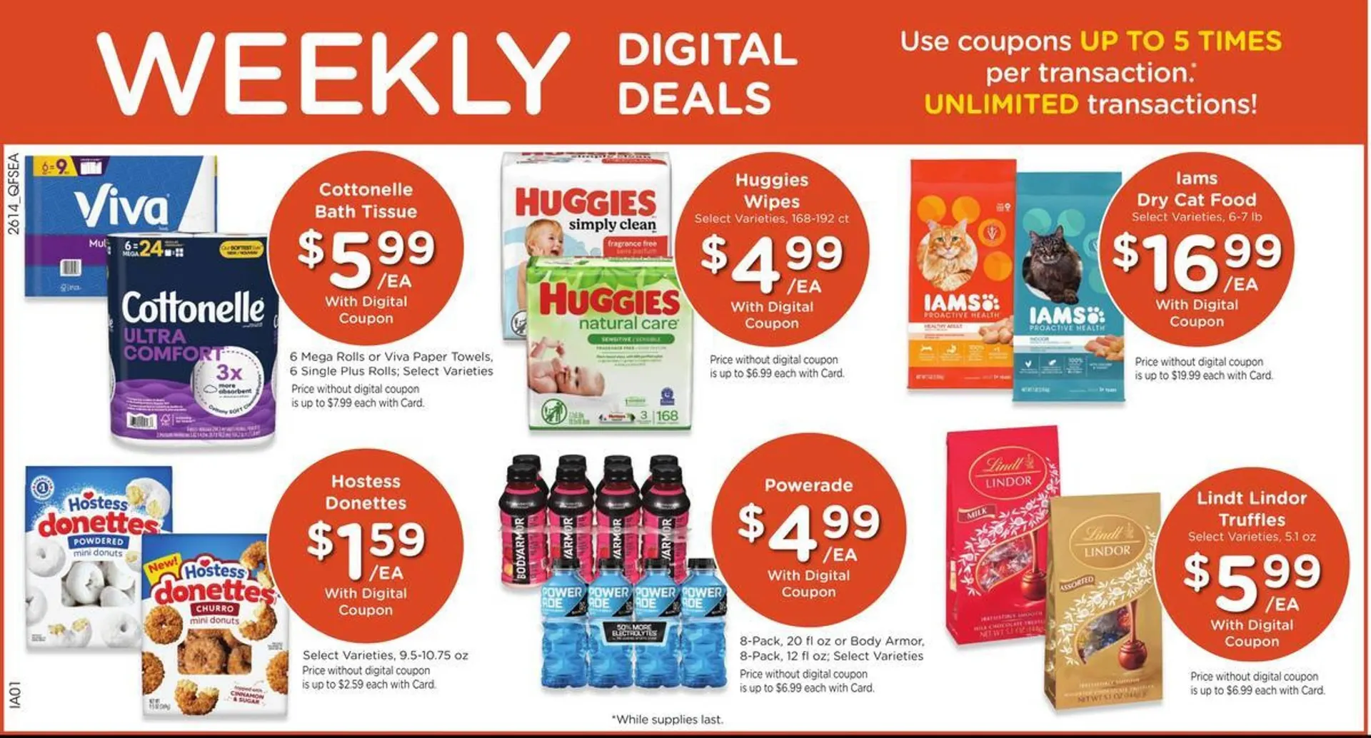 Weekly promotion QFC weekly ad spanning from May 6 to May 12 2026 - Page 3 for Catalogue 365