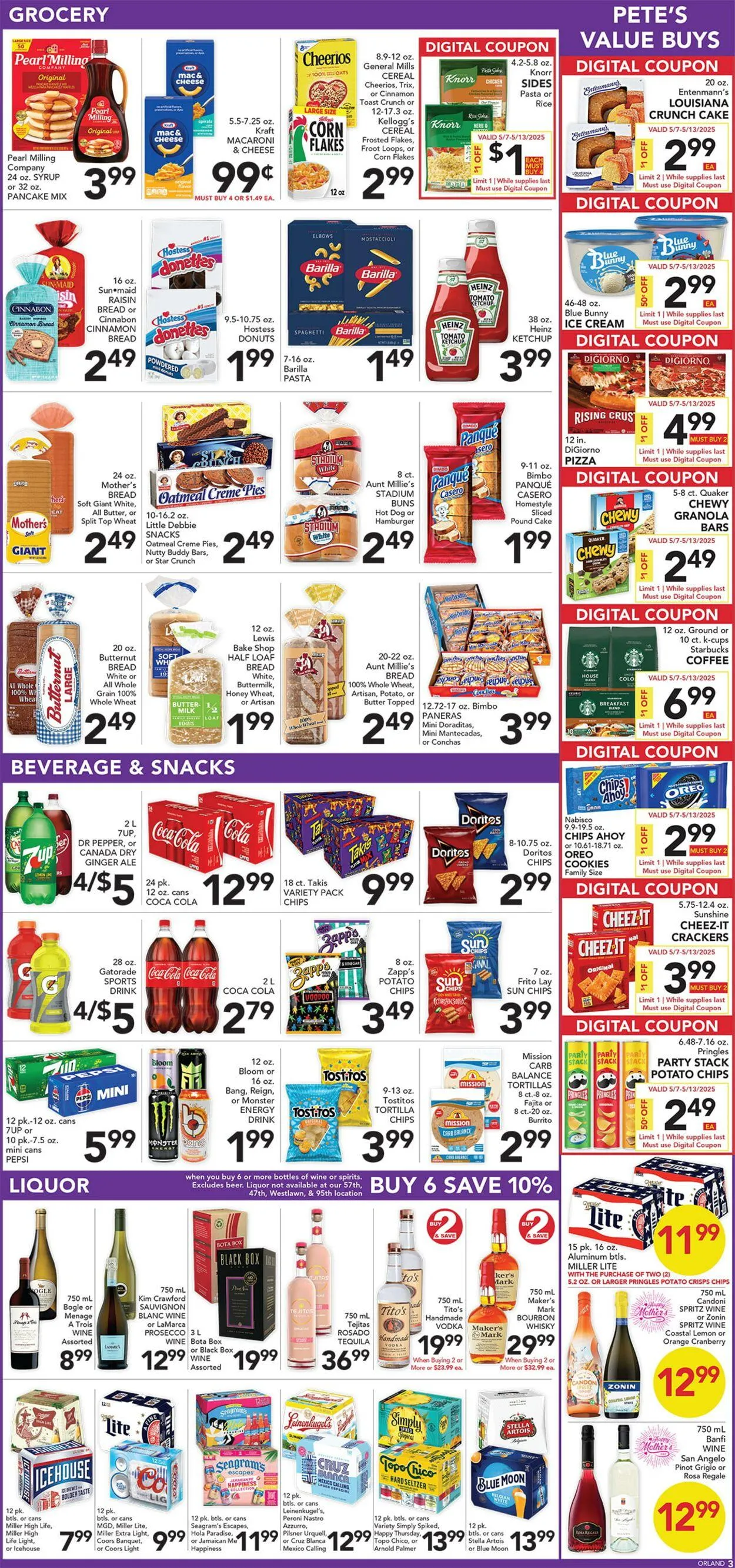 Weekly ad Pete's Fresh Market Current weekly ad from May 7 to May 13 2025 - Page 3