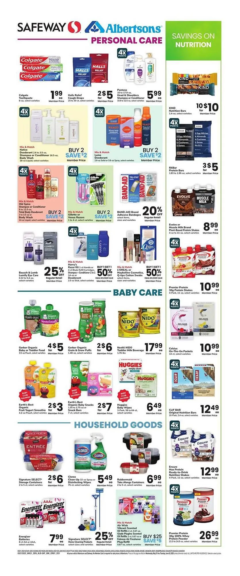 Weekly ad Albertsons Weekly Ad from May 28 to June 15 2025 - Page 1