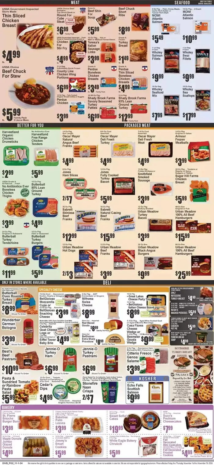 Weekly ad Exclusive deals for our customers from November 1 to November 7 2024 - Page 3