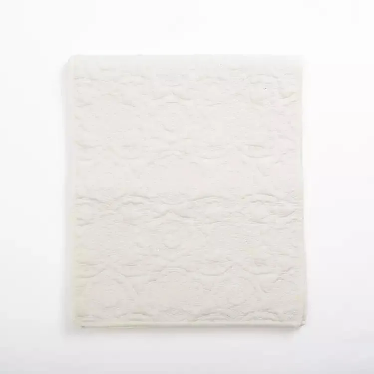 Avery Ivory Quilted Table Runner, 80 in.