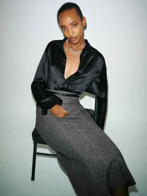 Alfie Relaxed Silk Shirt