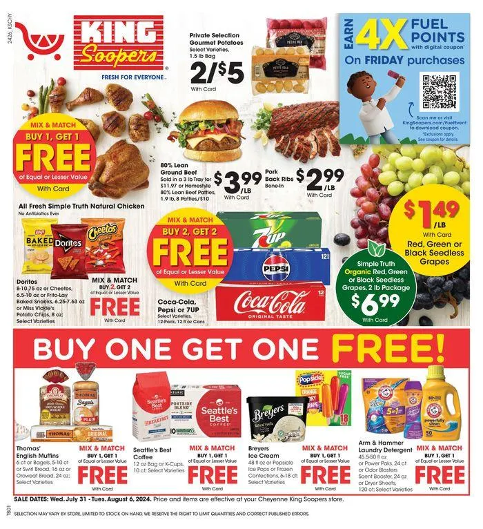 Weekly ad Exclusive deals for our customers from July 31 to August 6 2024 - Page 1