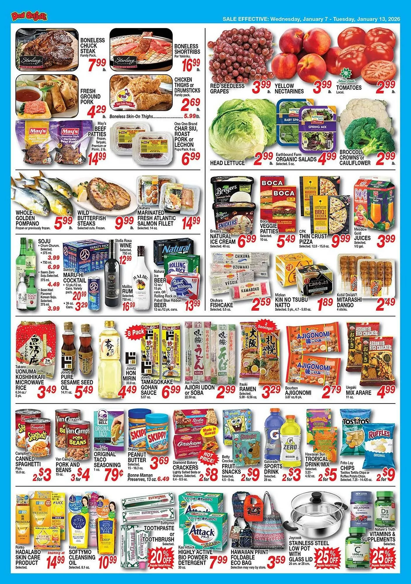 Weekly ad Don Quijote Hawaii weekly ad from January 7 to January 13 2026 - Page 2