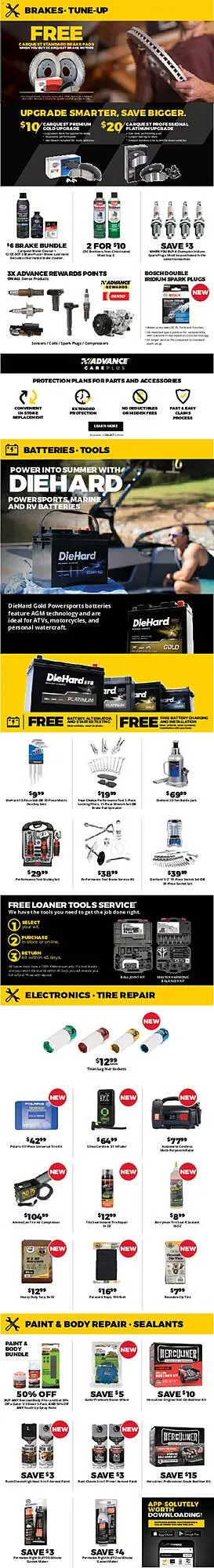 Weekly ad Advance Auto Parts flyer from April 26 to May 23 2026 - Page 4