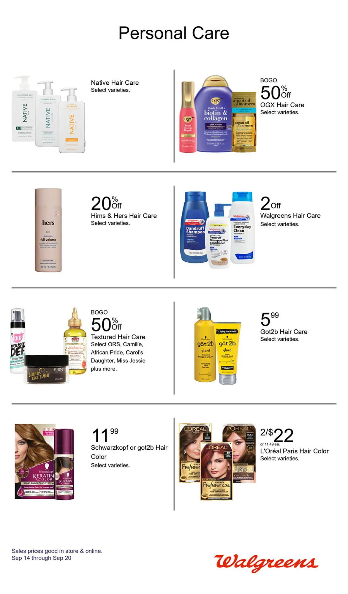 Weekly ad Walgreens weekly ad from September 14 to September 20 2025 - Page 26