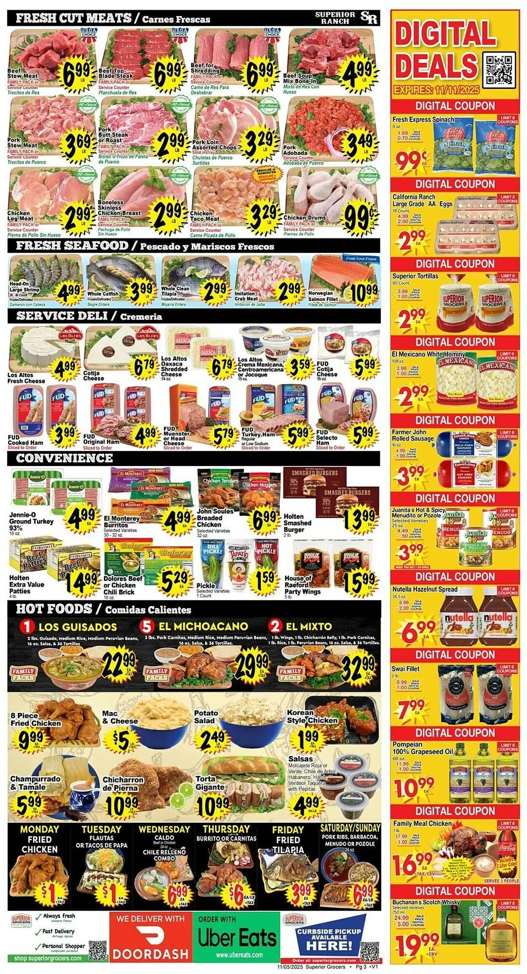 Weekly ad Superior Grocers weekly ad from November 5 to November 11 2025 - Page 3
