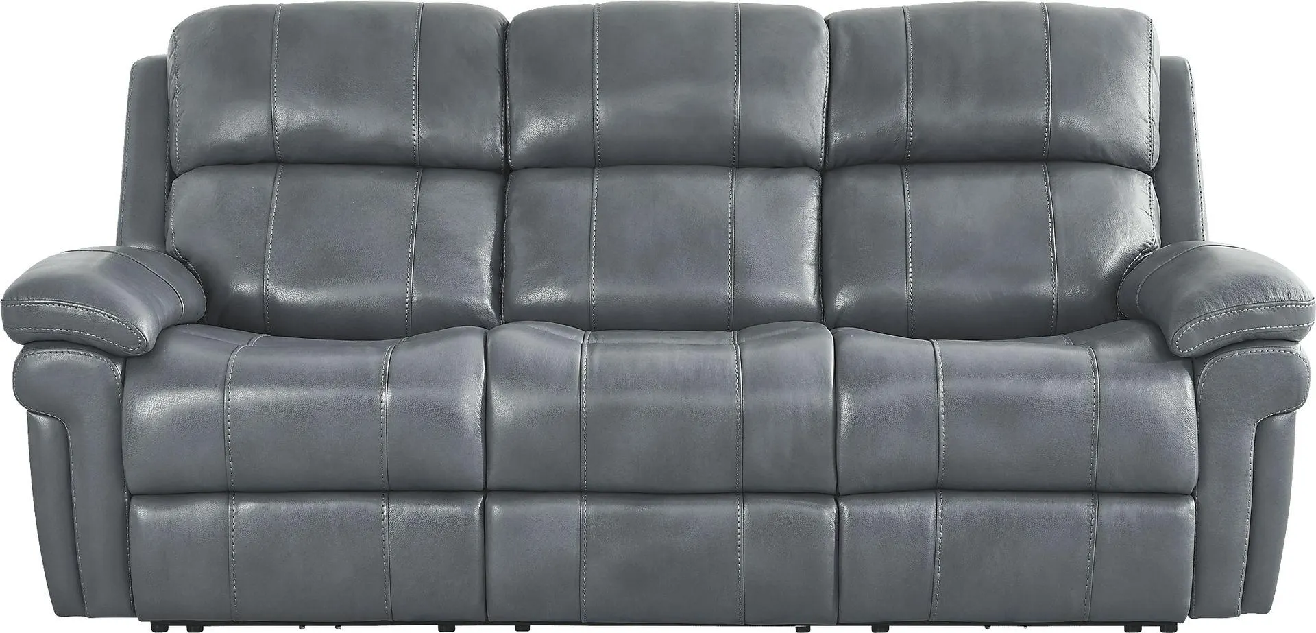 Trevino Lane Leather Dual Power Reclining Sofa