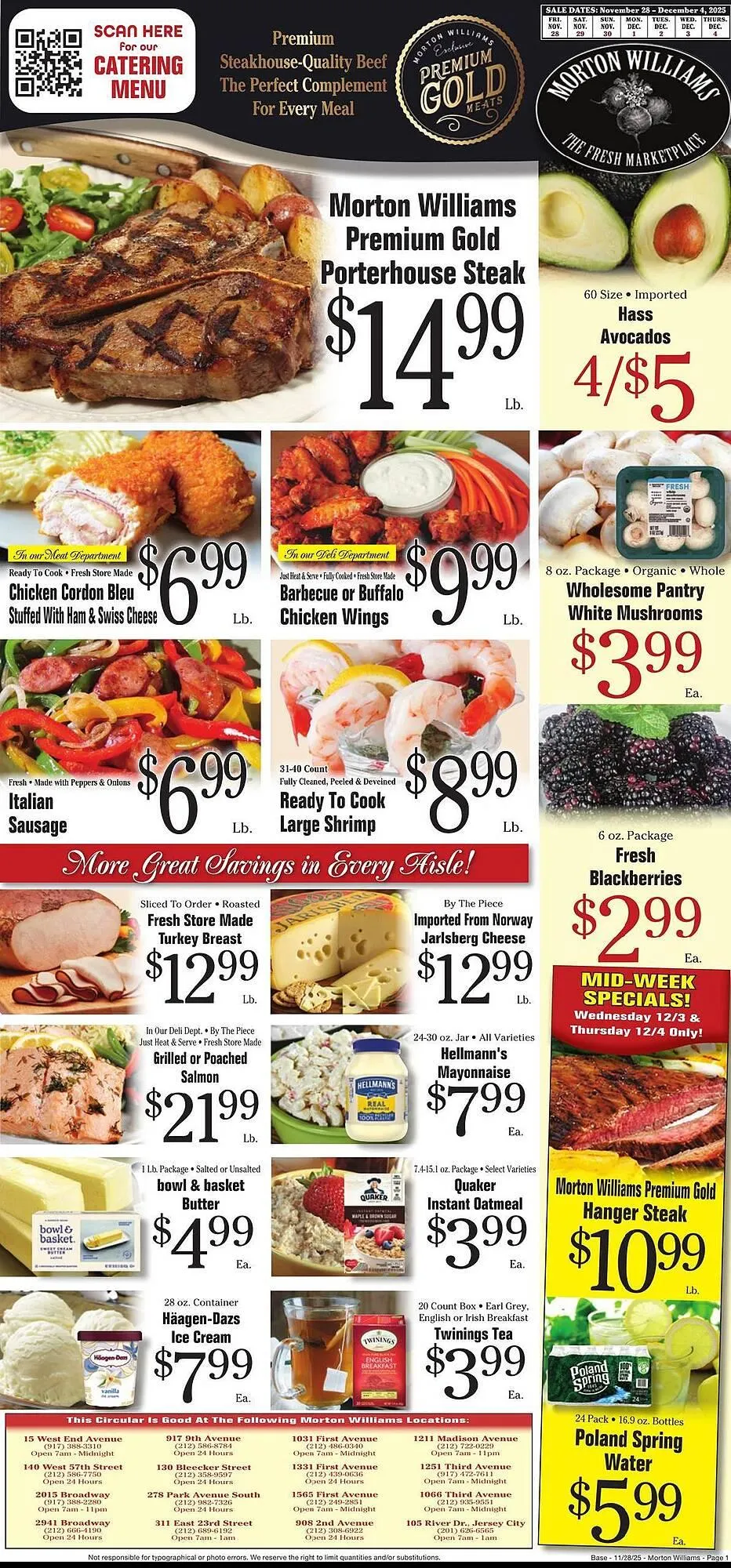 Morton Williams weekly ad - 1