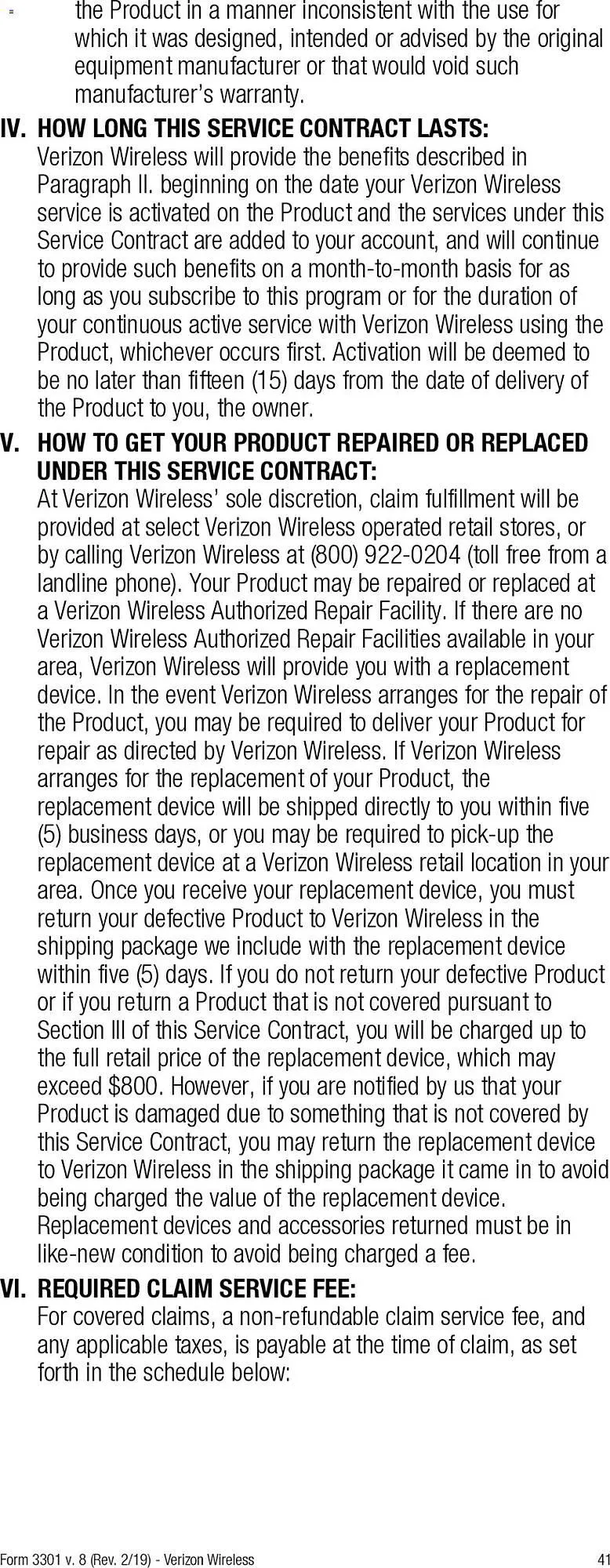 Weekly ad Verizon Wireless Weekly Ad from May 11 to August 31 2024 - Page 43
