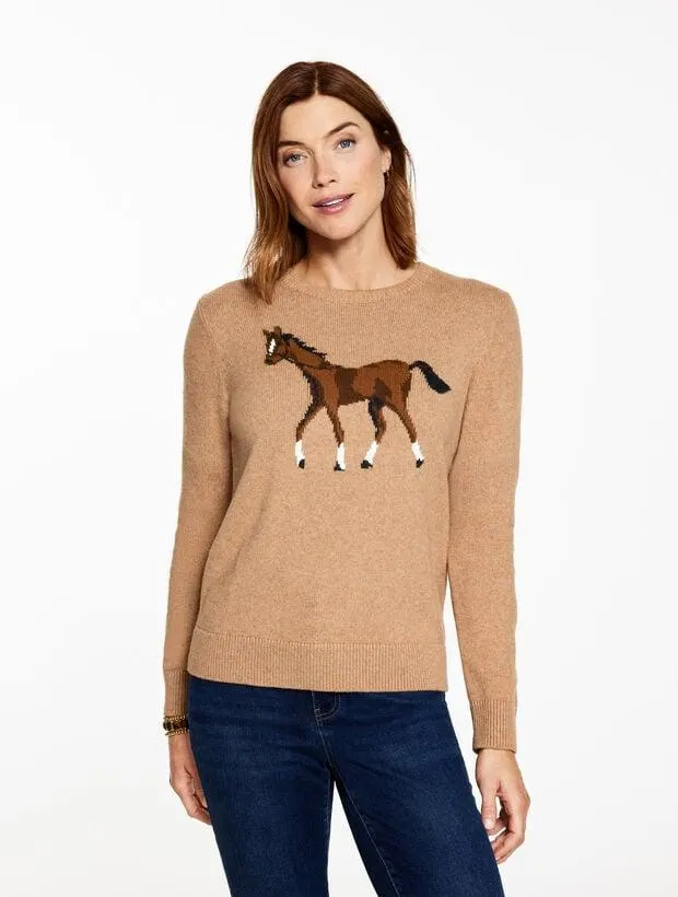 Crewneck Pullover - Whimsy Horse