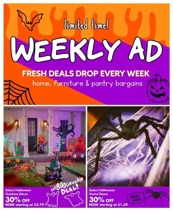 Weekly ad Weekly Add Big Lots from October 31 to November 14 2024 - Page 1