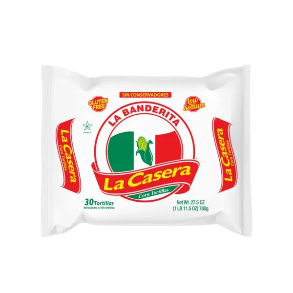 La Banderita Tortillas, Corn