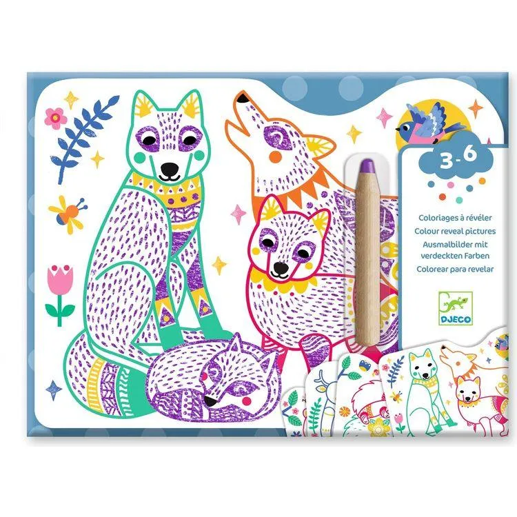 Forest Families Coloring Set