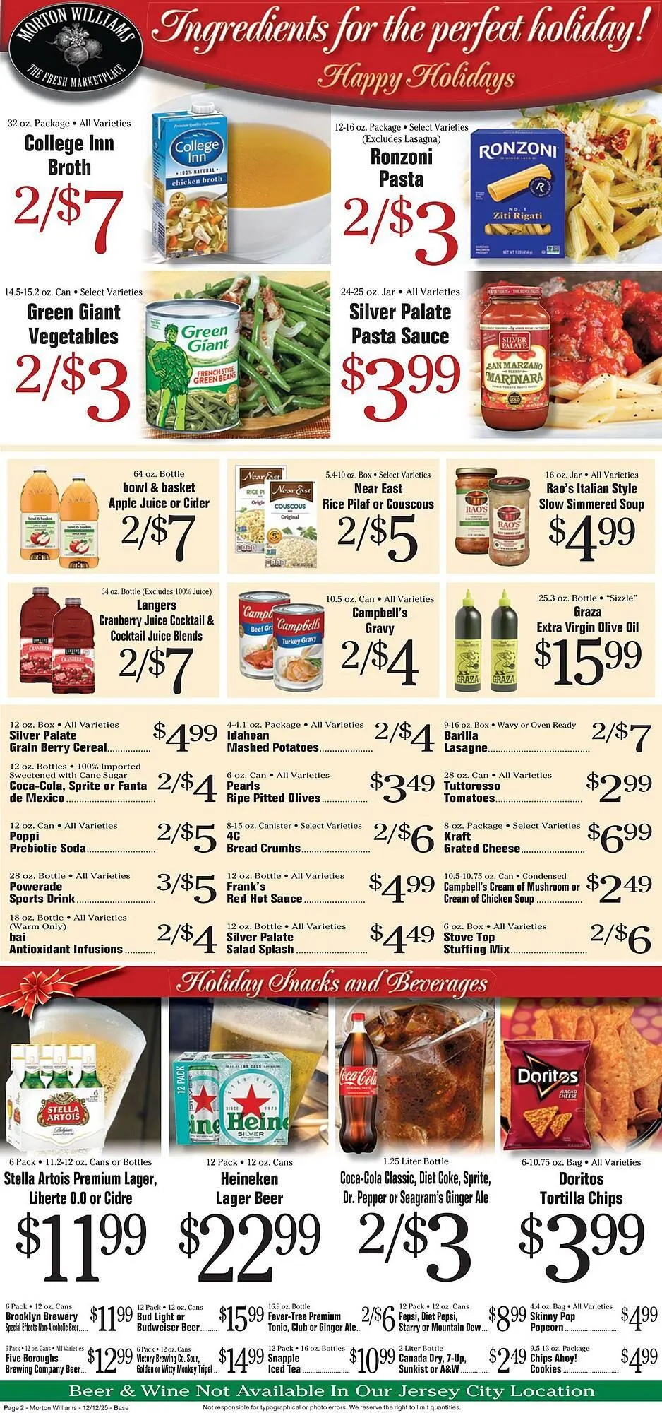 Weekly ad Morton Williams weekly ad from December 12 to December 18 2025 - Page 2