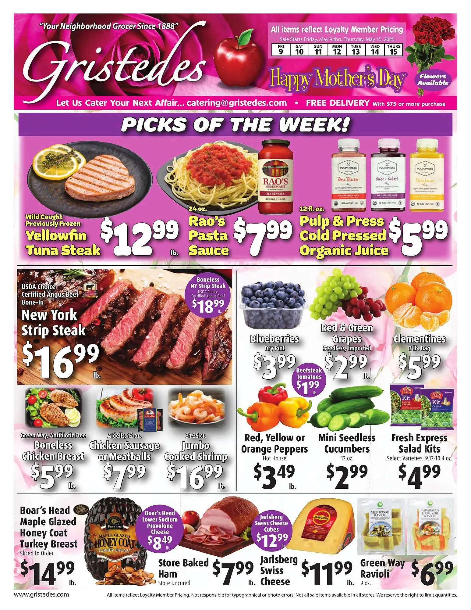 Gristedes Weekly Ad - 1
