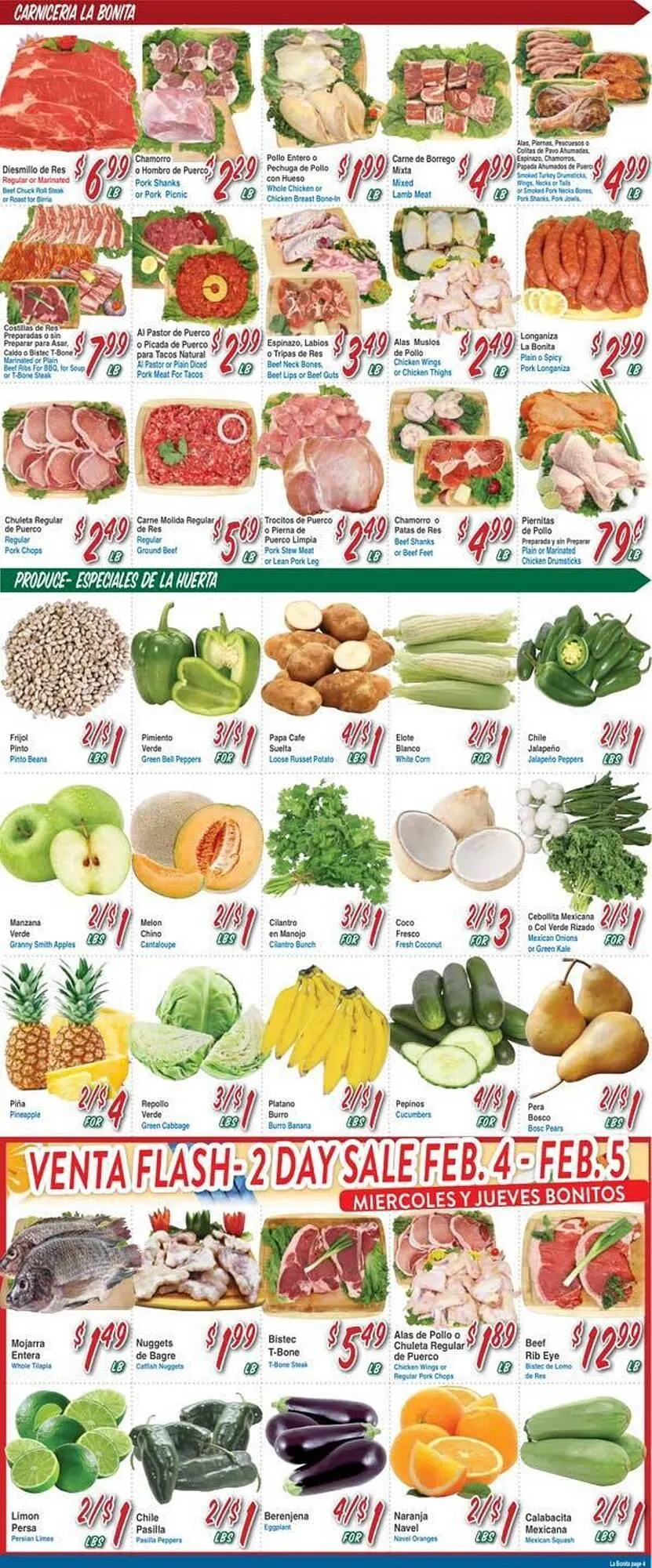 Weekly ad La Bonita Supermarkets weekly ad from February 4 to February 10 2026 - Page 4